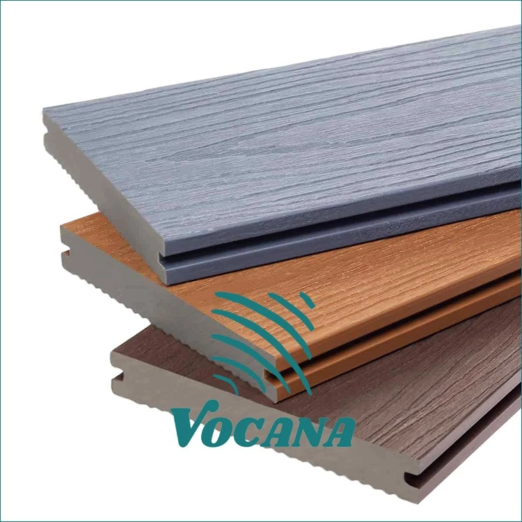 product-1-1 Solid-core WPC decking boards in different wood-look finishes